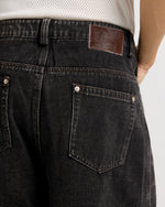 Midnight Wash Wide Leg Jeans Lifestyle view | Weezy