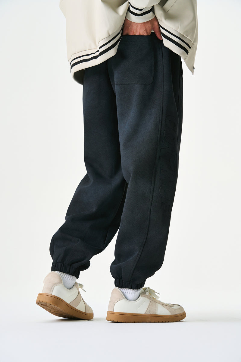 Midnight Washed Jogger Pants Back view | Weezy