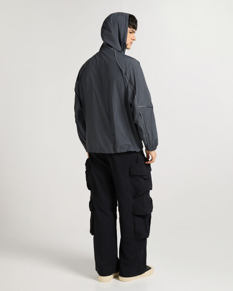 Graphite Shadow UV Protection Jacket Close-up | Weezy
