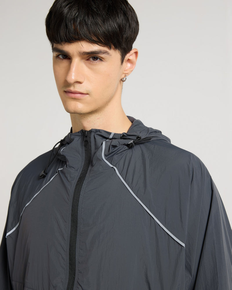 Graphite Shadow UV Protection Jacket Flat lay | Weezy