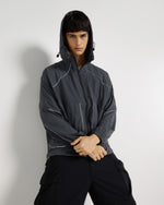 Graphite Shadow UV Protection Jacket Back view | Weezy