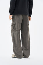 Ash Grey Utility Cargo Pants Detail view | Weezy