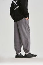 Dark Grey Jogger Pants Model view | Weezy
