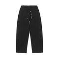 Jet Black Micro-Rib Trousers