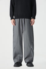 Grey Barrel Pants Model view | Weezy