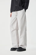 White barrel Cargo Pants