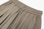 Beige Column Trousers View 13 | Weezy