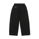 Jet Black Column Trousers View 9 | Weezy