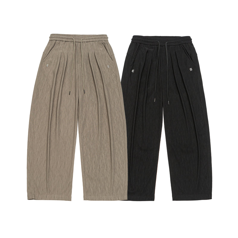 Beige Column Trousers View 15 | Weezy