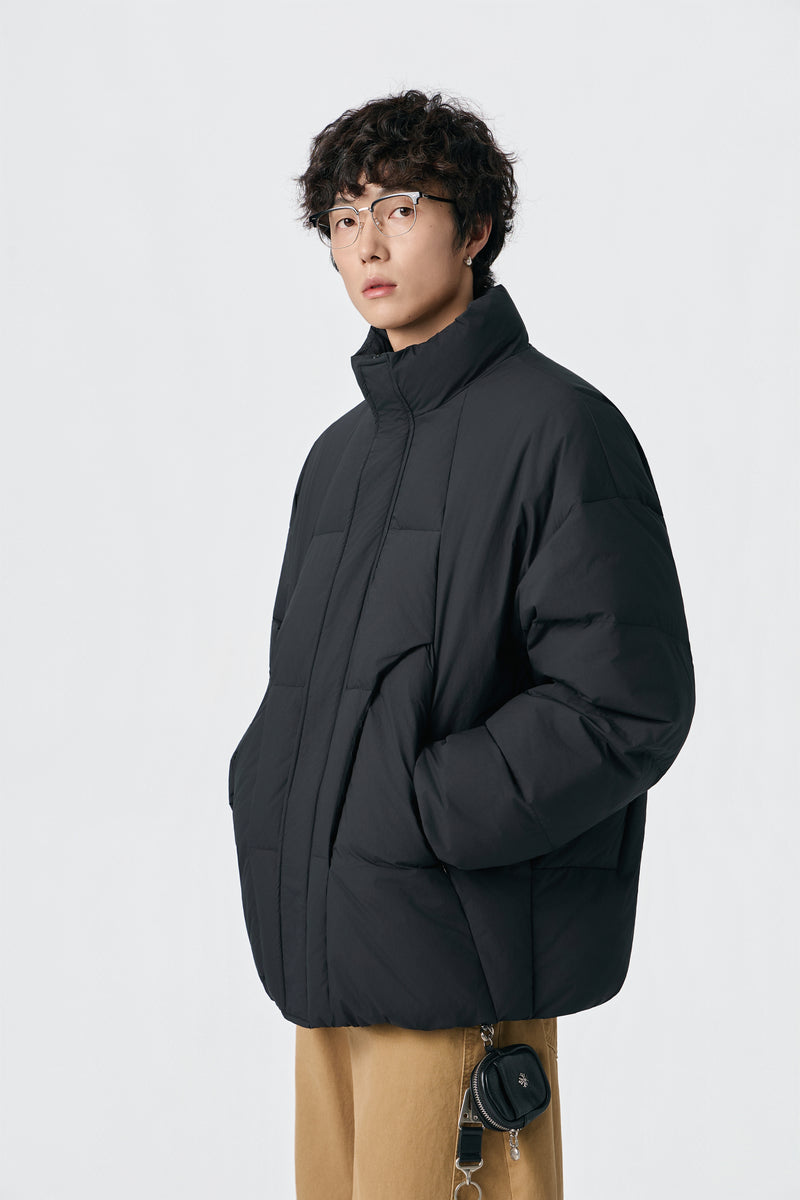 Obsidian Quilt Jacket Lifestyle view | Weezy