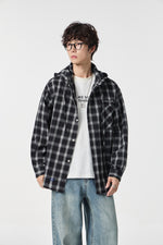 Obsidian Narrative Hooded Shirt View 9 | Weezy