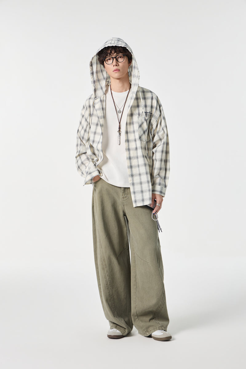 Bone Narrative Hooded Shirt View 12 | Weezy