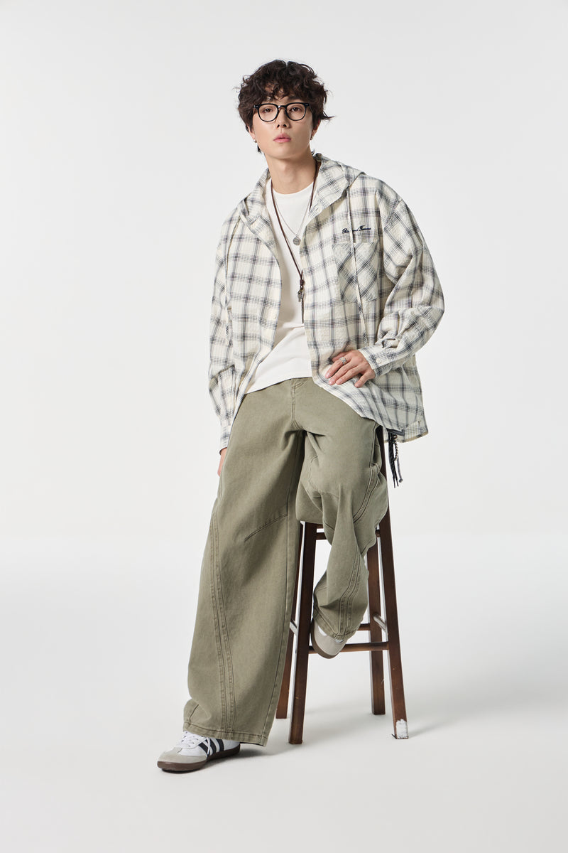 Bone Narrative Hooded Shirt View 9 | Weezy