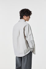 Stone Metro Snap-Shirt Close-up | Weezy