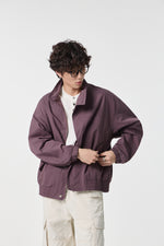 Mulberry Monolith Overshirt Front view | Weezy