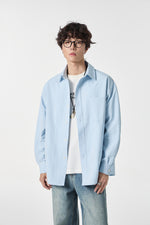 Sky Drift Overshirt: Back view | Weezy