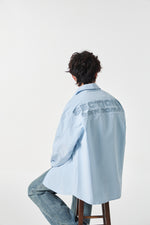 Sky Drift Overshirt: Model view | Weezy