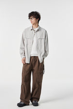 White Nomad Utility Shirt View 10 | Weezy