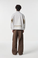 Grey Modern Workwear Bomber View 11 | Weezy