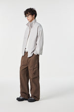 Grey Modern Workwear Bomber View 10 | Weezy