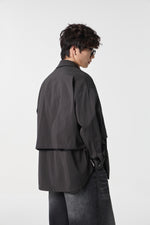 Black Urban Modular Jacket View 10 | Weezy