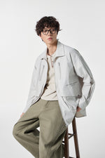 Grey Urban Modular Jacket Detail view | Weezy