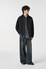 Jet Black Contour Overshirt View 10 | Weezy