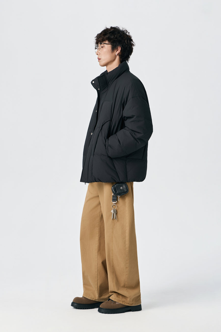 Obsidian Quilt Jacket Flat lay | Weezy