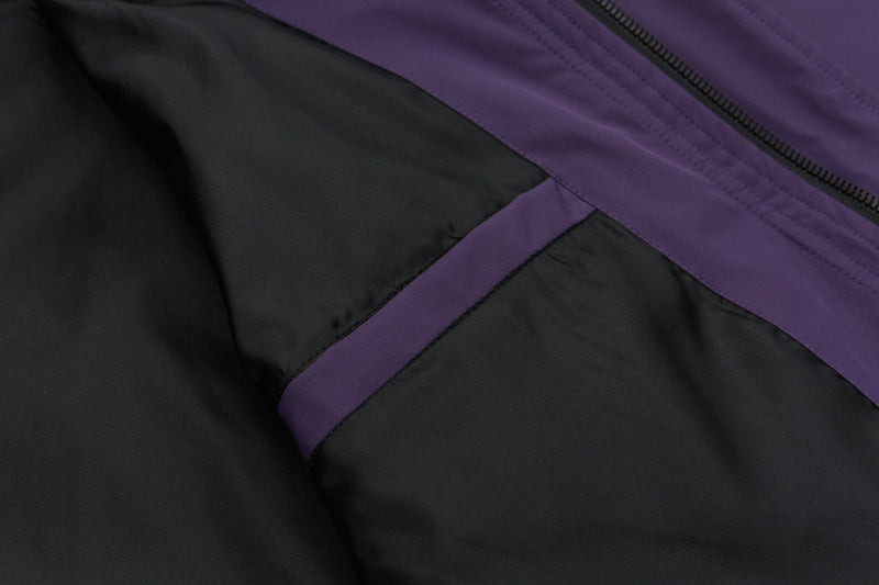 Purple Hooded Cargo Jacket View 13 | Weezy