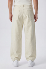 Bone Column Trousers Side view | Weezy