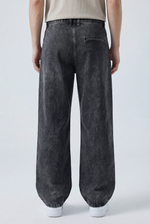 Graphite Grid Jeans Side view | Weezy