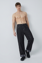 Noir Edge Jeans Back view | Weezy