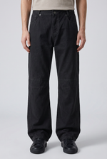 Noir Block Jeans Front view | Weezy