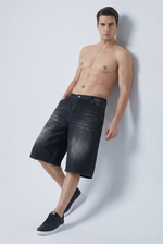 Ash Basin Jorts Front view | Weezy