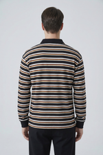 Noir Terrain Rugby Shirt Back view | Weezy