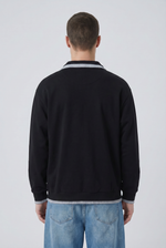 Noir Classic Rugby Shirt Back view | Weezy