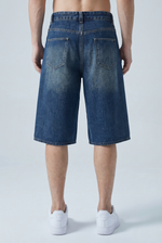 Indigo Drift Jorts Back view | Weezy