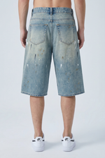 Chalk Wreck Jorts Detail view | Weezy