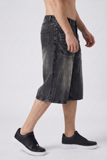 Graphite Circuit Jorts Detail view | Weezy