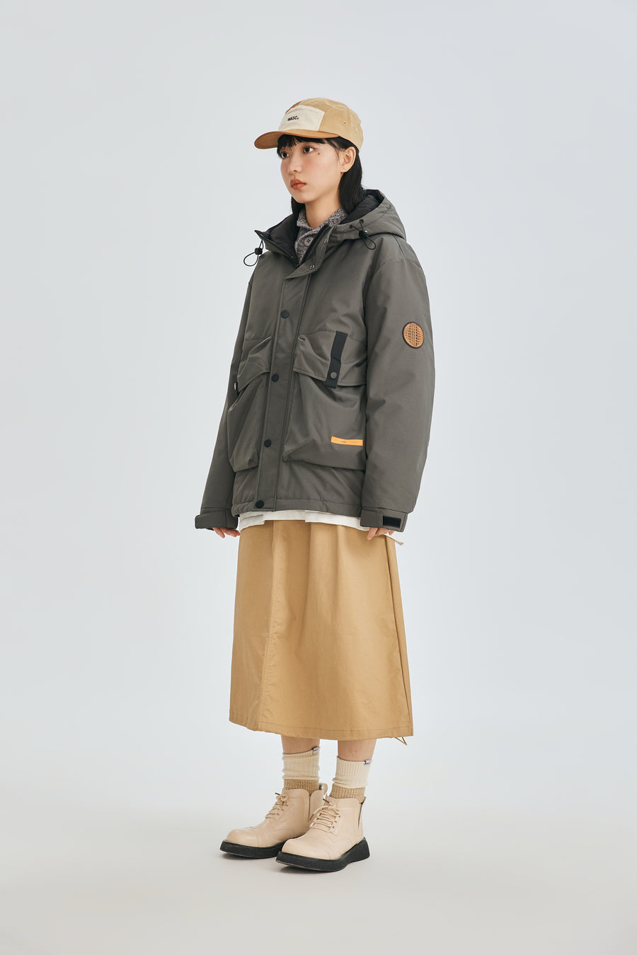 Urban Sage Field Jacket Detail view | Weezy