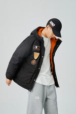 Orbit Patch Utility Jacket Back view | Weezy