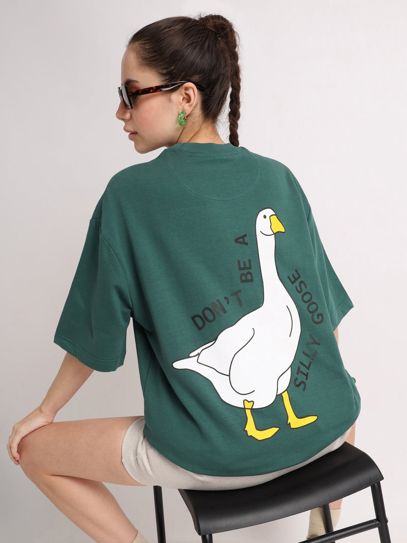 Silly Goose Oversized T-Shirt Front view | Weezy