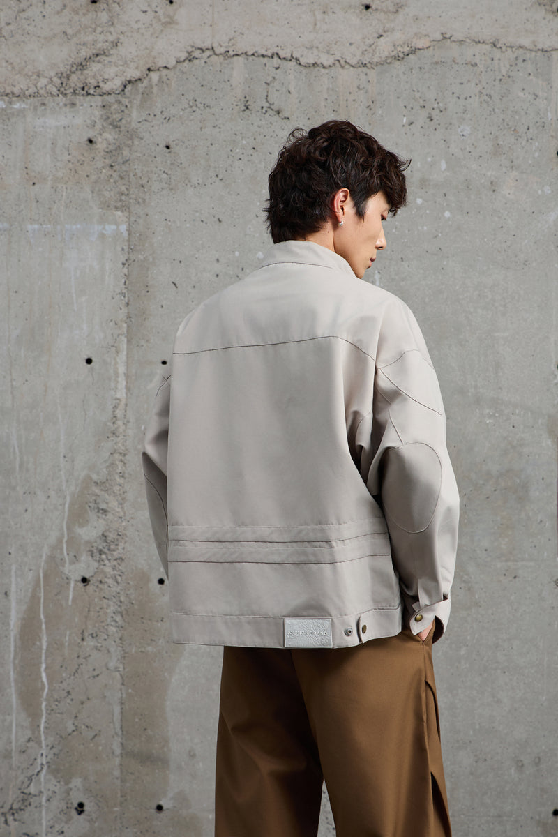 Urban Explorer Jacket - Cream Back view | Weezy