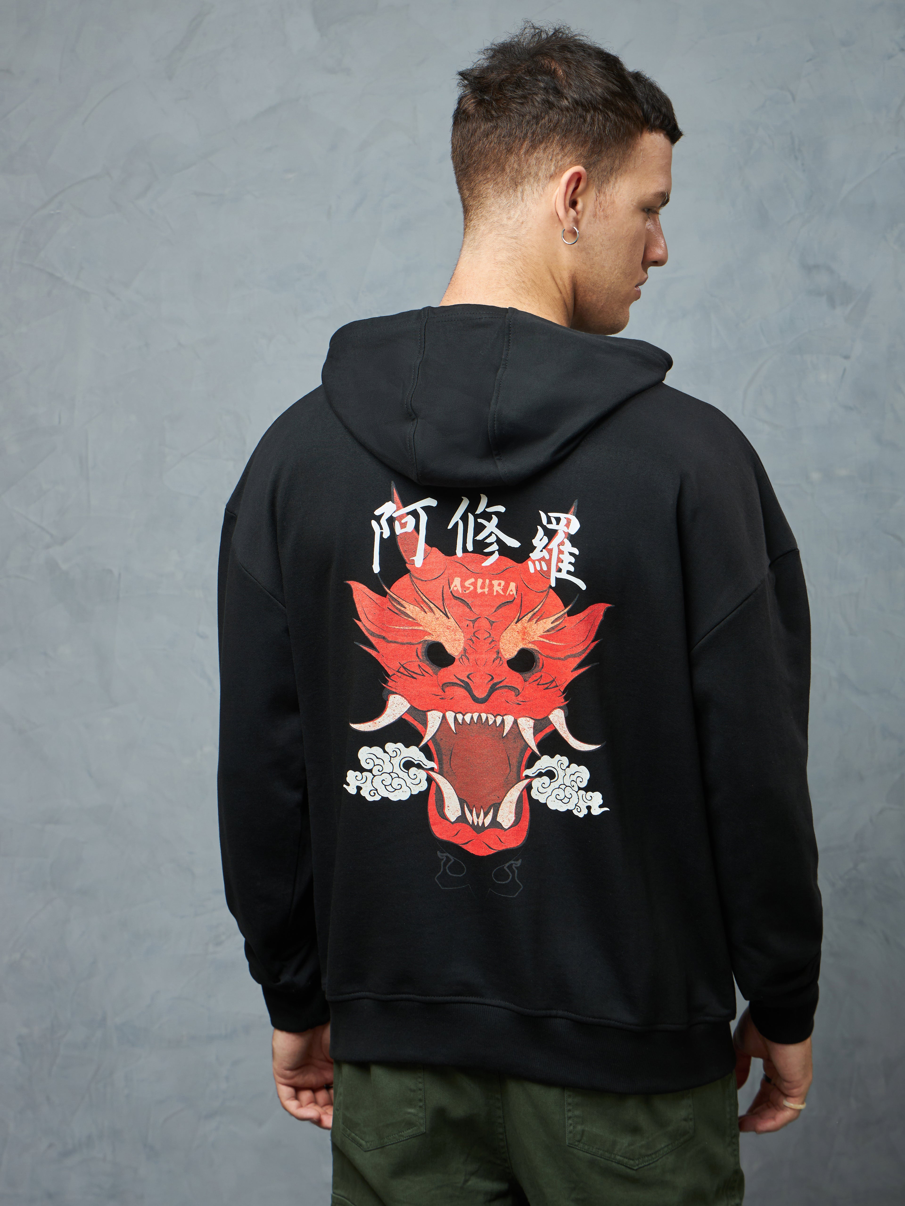 Jet Black Asura Hoodie