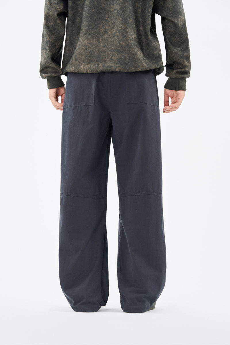 Ash Grey Cargo Pants Side view | Weezy