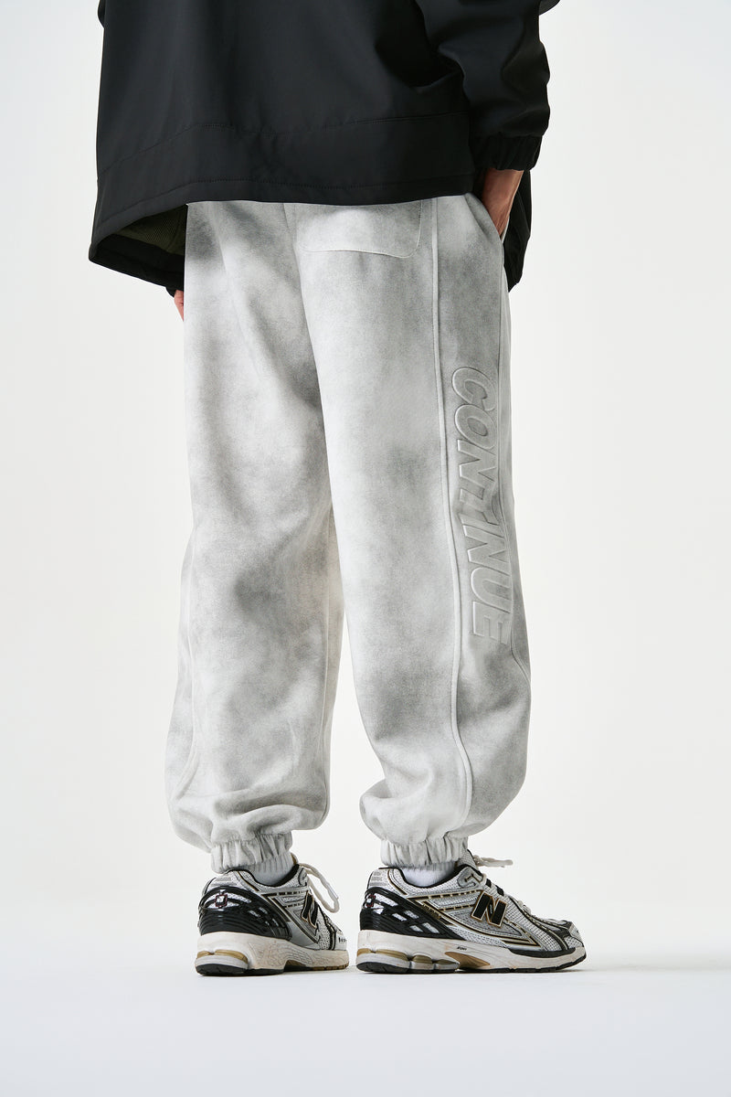 Lunar Washed Jogger Pants Model view | Weezy