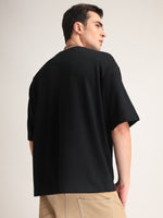 Jet Black Dragons Are Real Oversized T-Shirt Detail view | Weezy