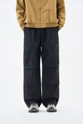 Jet Black Utility Cargo Pants