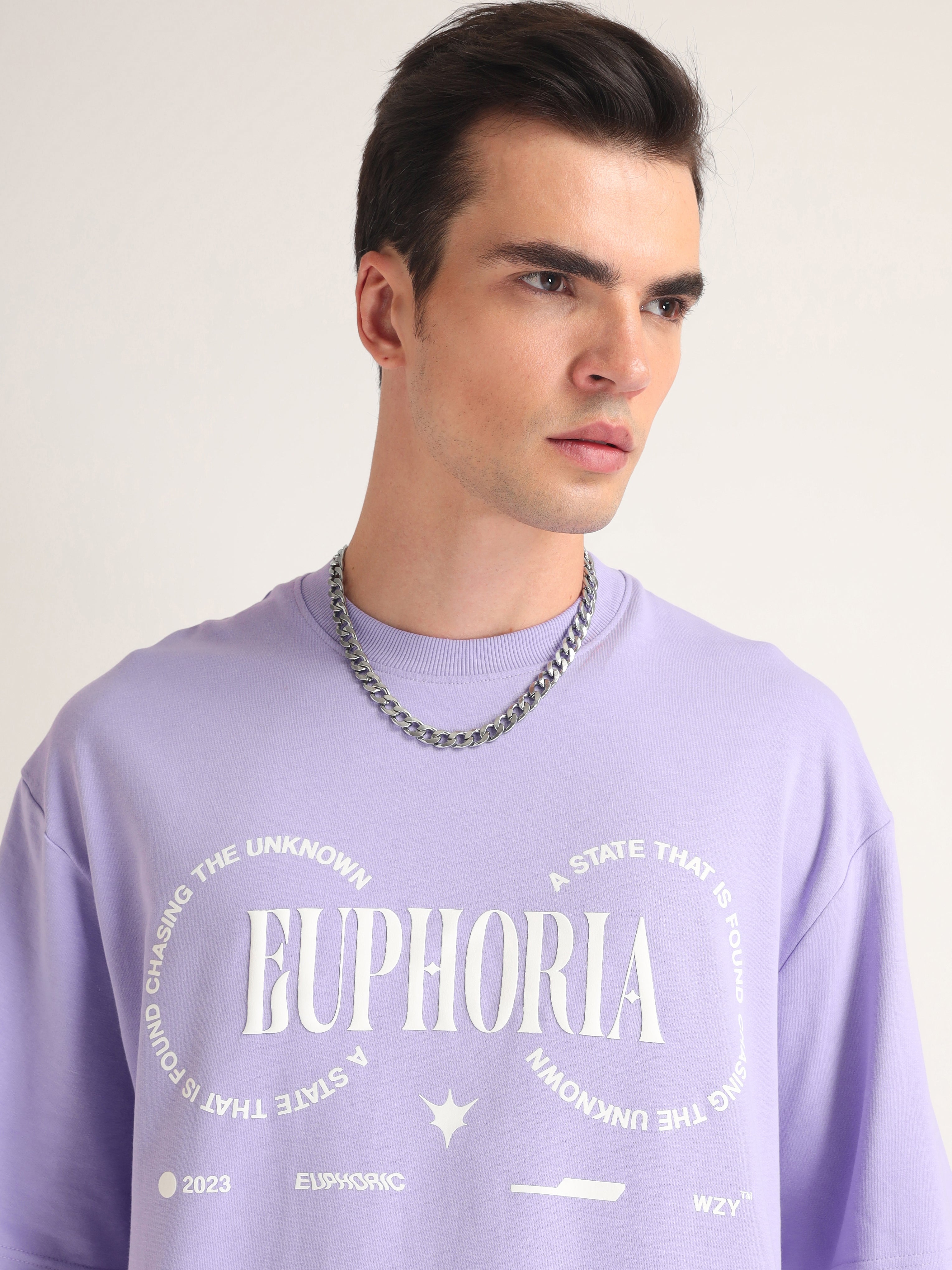 Lilac Euphoria Oversized T-Shirt