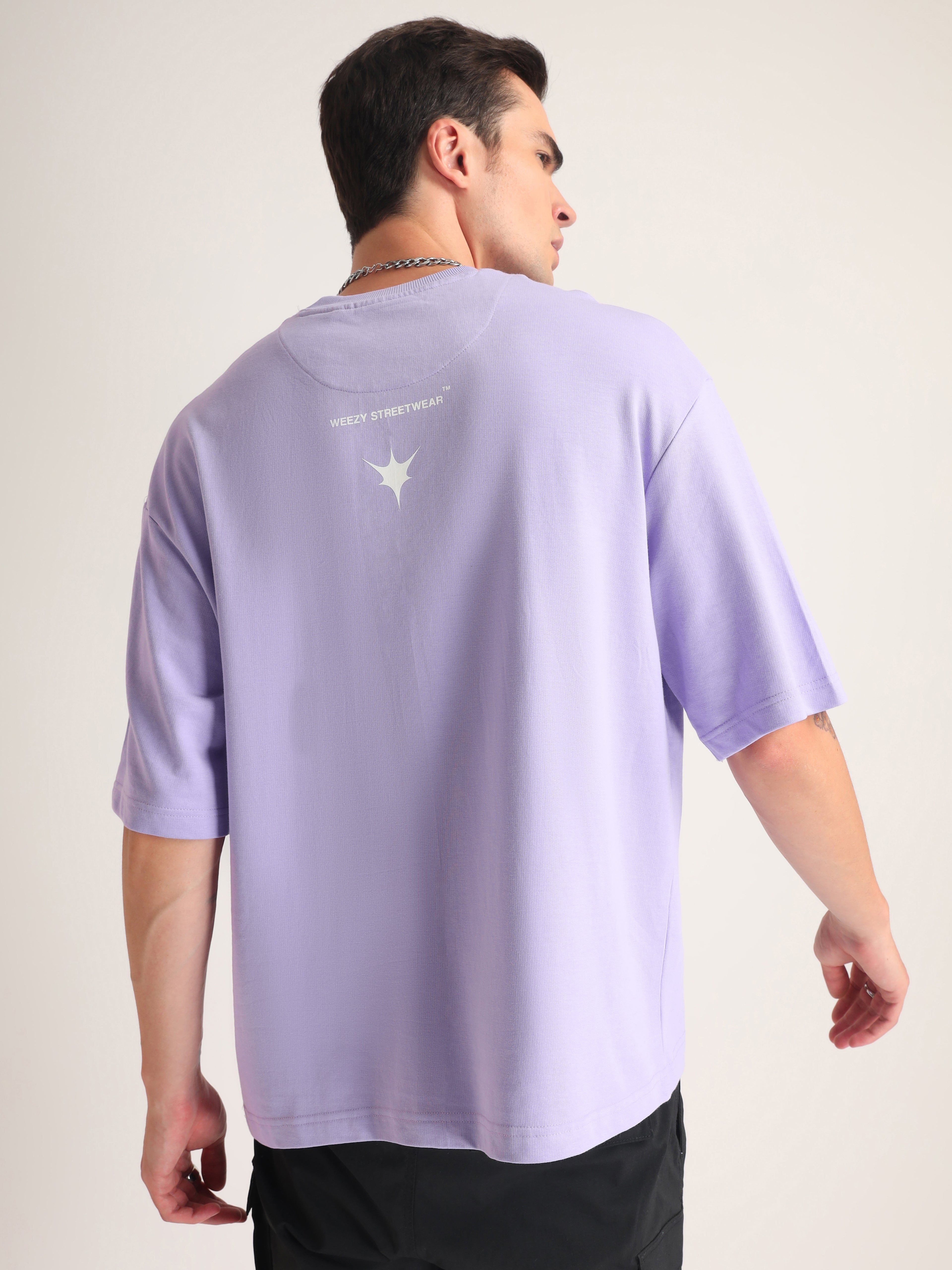 Lilac Euphoria Oversized T-Shirt